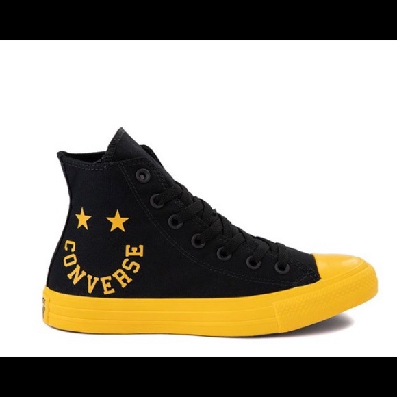 converse with smiley heart